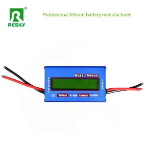 60V DC Power Meter RC Accessories 100A Digital Wattmeter For RC Lithium Battery