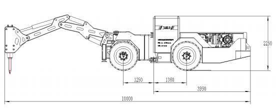 Underground Mining Rock Breaker Rock Hummer Rock Smasher