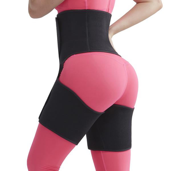 HEXIN Latest Design Women Jogging Wear for Hot Sauna Neoprene Waist and Thigh Trimmer