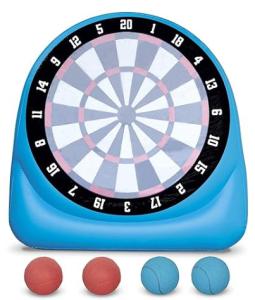 China 6ft PVC Inflatable Football Dart Board Blue Soccer Dart For Giant Yard Games wholesale