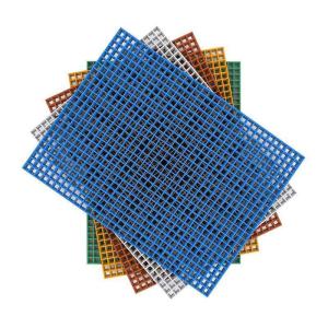 Customizable Colour Patterns FRP Grating Walkway 38*38mm Easy Installation