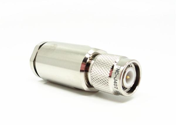 Quality Nickel Plated TNC RF Connector IEC 60169-17 RF Design Standard Coaxial Connector for sale