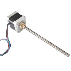 External Drive Lead Screw Hybrid Linear Stepper Motor NEMA17 42mm