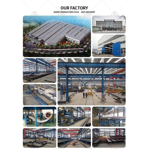 Prefab Prefabricated Portable Steel Structure Workshop Sandwich Panel