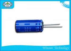 China High Voltage Ultracapacitor For Energy Storage , 2.5V 3.3F Low ESR Capacitor Radial wholesale