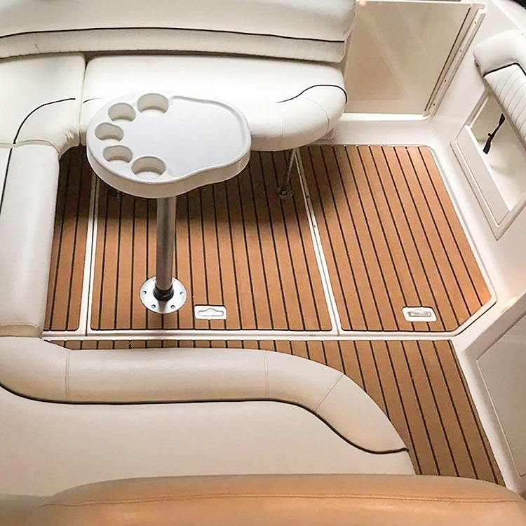 Modern Design Style Boat Flooring Customized Ultralight Non Slip EVA Foam Mat Sheet