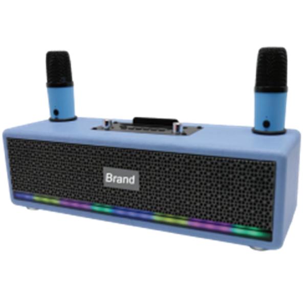 Dual LTK53101 Amplifiers 2.5-inch Full-range Speakers 40mm Tweeter 2400mAh Battery LED Light Strip With Metal Grille BT 5.3