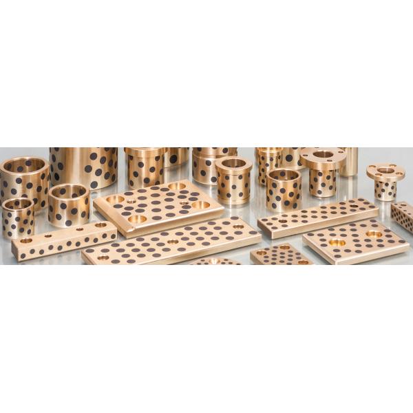 Heavy-duty aluminum bronze bearing components for port mechanical hoist