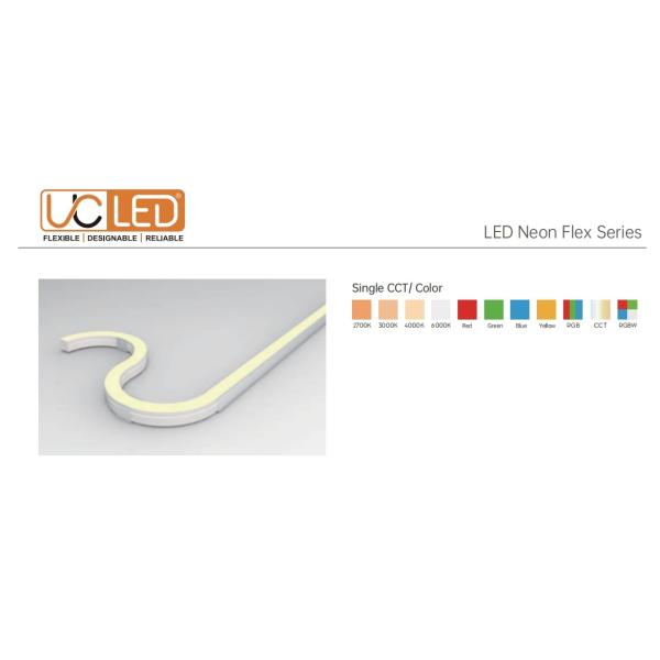 Side Bend Indoor LED Strip Lighting IP65 / IP67 Waterproof Support Customization