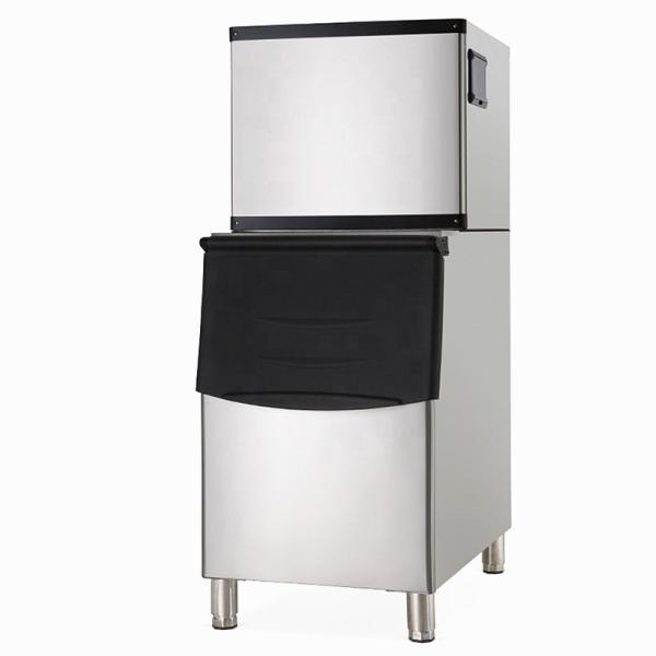 Quality Secop Compressor 250kgs Ice Cube Machine / High Production Ice Maker Equipment for sale