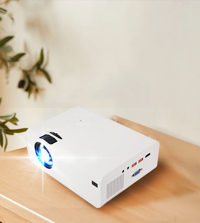Remote Control 3.5mm Earphone Lcd Projector Mini Portable 1920x1080p