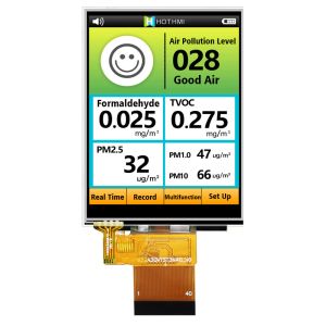 3.2 Inch TFT LCD Display With Resistive Touch Panel