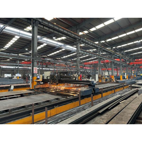 Industrial Design Prefab Light Structure Steel Ladder for Warehouse and Workshop