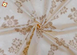 210CM Polyester Mattress Fabric Warp Knitted Printed Cloth Gold Powder Cloth Ground Wool