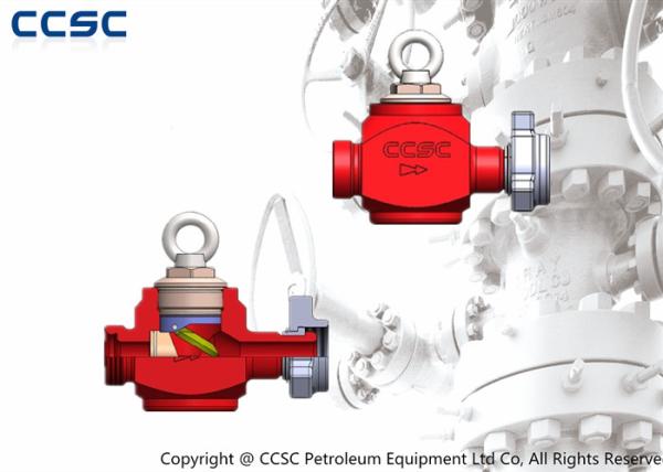 Quality API 6A Approved Top Entry Check Valve , 15,000psi Cast Flow Check Valve for sale