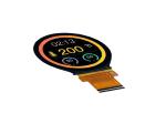 2.1 Inch Round tft lcd Display With 40pinSPI interface