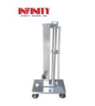 Vertical Rebound Resilience Tester Rubber Testing Instruments Ball Drop