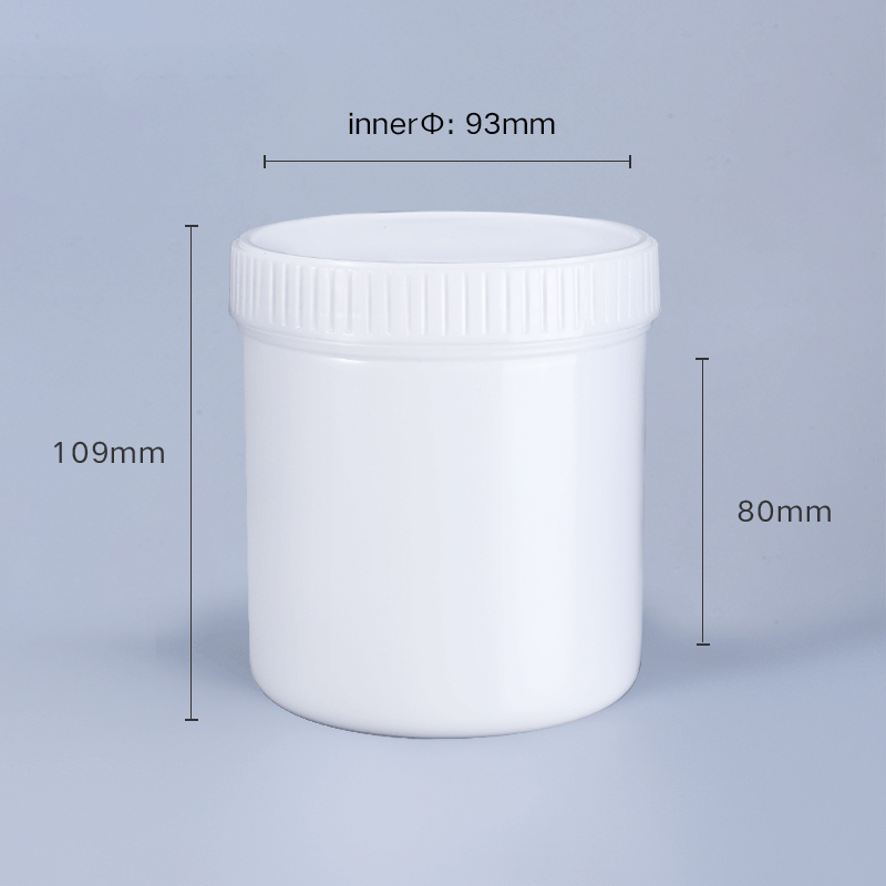 Food Storage PP Plastic Spice Boxes Jars Containers With Lids 8oz