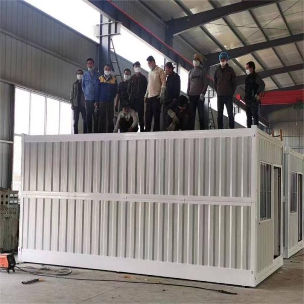 Mobile Living Container House Foldable Expandable Prefab Tiny Easy to Assemble Steel Door