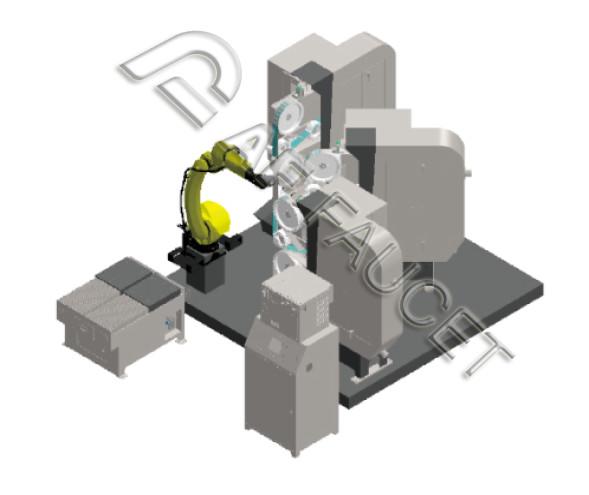 Quality 13.2kw Faucet Polishing Machine Sand Core Shooting Machine With Three Modes for sale