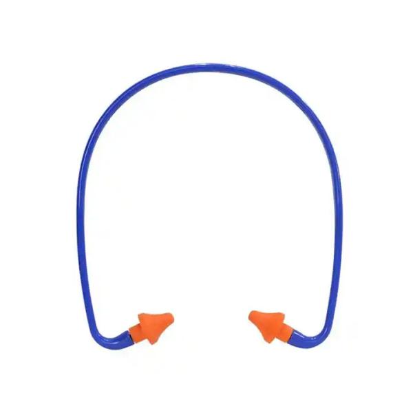 Quality Wholesale Comfortable Reusable Tapered Foam Ear Plugs Hearing Protection Noise Reduction Banded Earplugs for sale