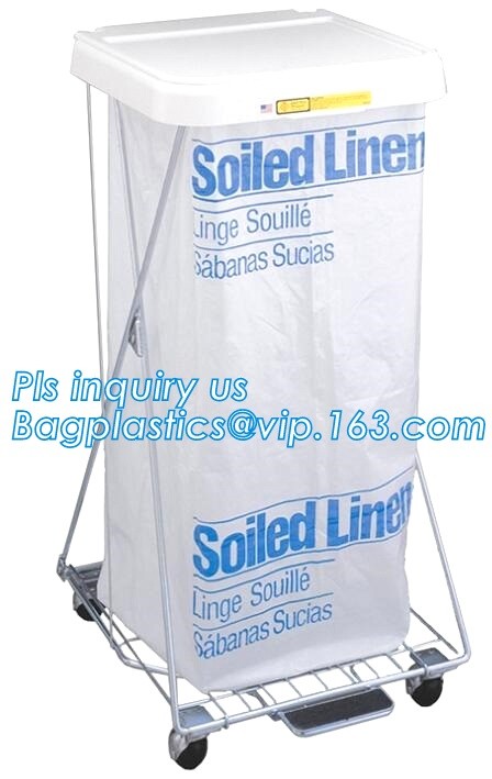 biodegradable biohazard bag/Recycled garbage bag, Polyethylene Biohazard Printed Clear Plastic Zip lockk Specimen Bags Wit