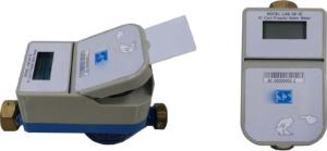 China Smart Card Type Combination Water Meter , STS Prepaid Water Meter With LCD Display wholesale