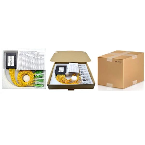 SC 1M ABS Box Type PLC Fiber Optic Splitter