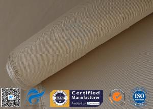 China High Temperature Silica Fabric 34oz 1.2mm Brown Welding Spark Heat Protection wholesale
