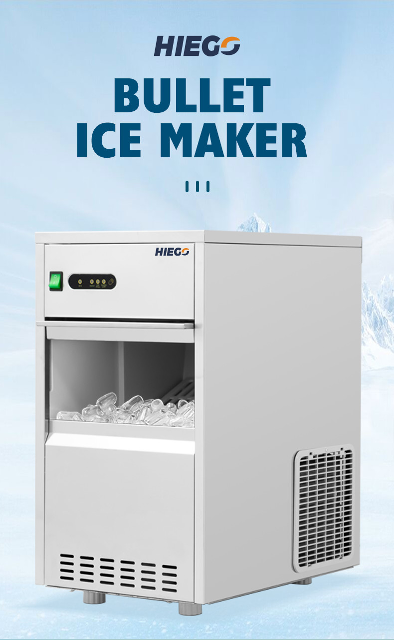 25kg Small Nugget Ice Maker Under Counter Economic Portable Ice Nugget Machine