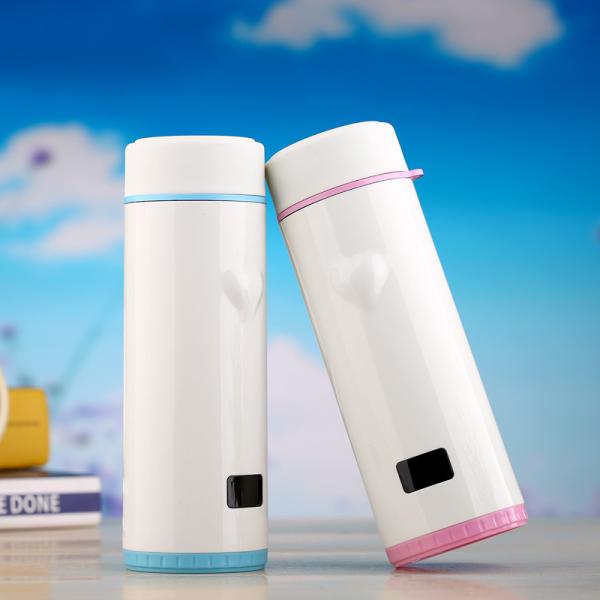 Quality LED color temperature changing mug / New Magic heart touch cup  GK-A-004 for sale
