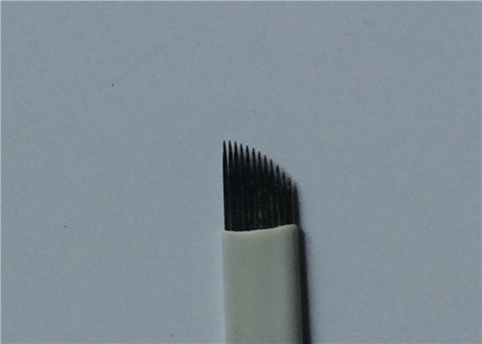 China Eyebrow Embroidery Tattoo Microblading Needles , Permanent Makeup Tattoo Blade wholesale