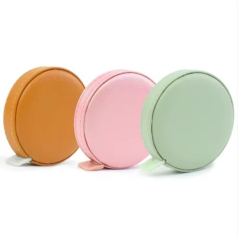 Dual Sided Retractable Ruler Sewing Tape Measure Medical Body Cloth Tailor Craft Dieting Soft Leather Measuring Tape