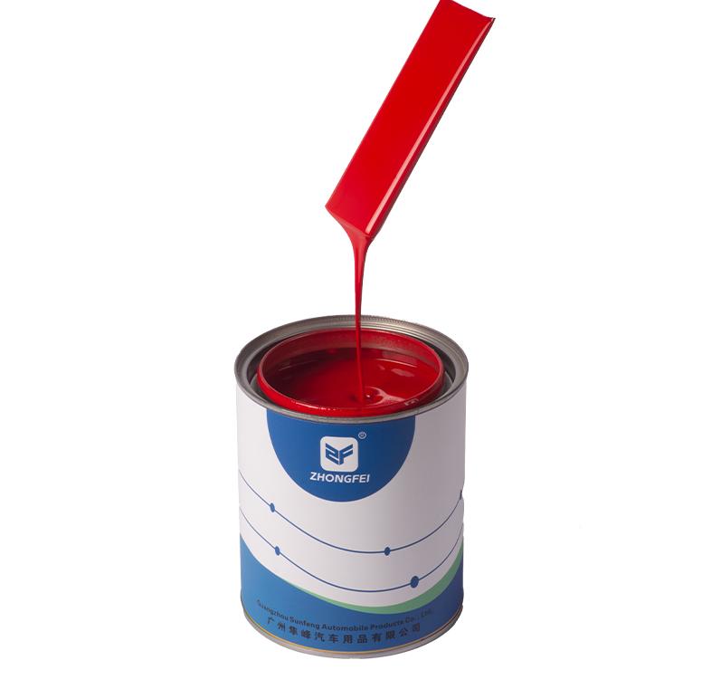 Sunfeng Candy Red Car Colour Paint Automotive Refinish Paint for Eco-conscious Buyers