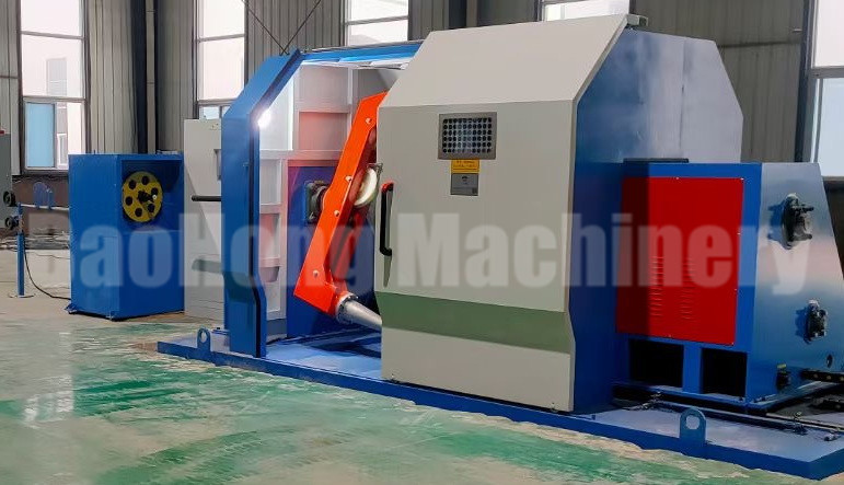Cantilever Single Multi Cable Twisting Machine For Bare Wire