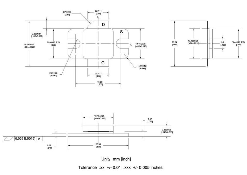 Standard Features 2.4GHz Signal Power Amplifier RF Modules Signal Booster