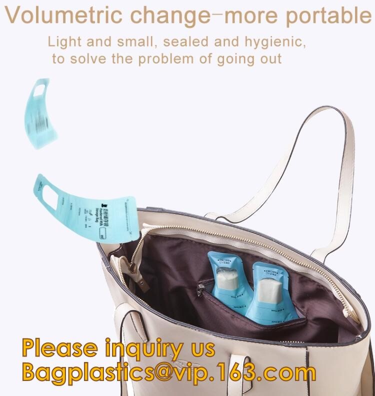 biodegradable eco-friendly FDA clear juice sealed drink pouches translucent reclosable hand held zipper plastic drinking
