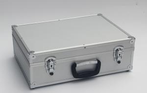 Silver Aluminum Tool Case With Pick And Pluck Foam Insert
