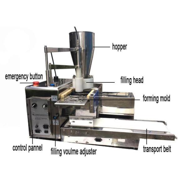 imitation manual china table type dumplings making machine semi-auto Pierogi Pelmeni wraping machine