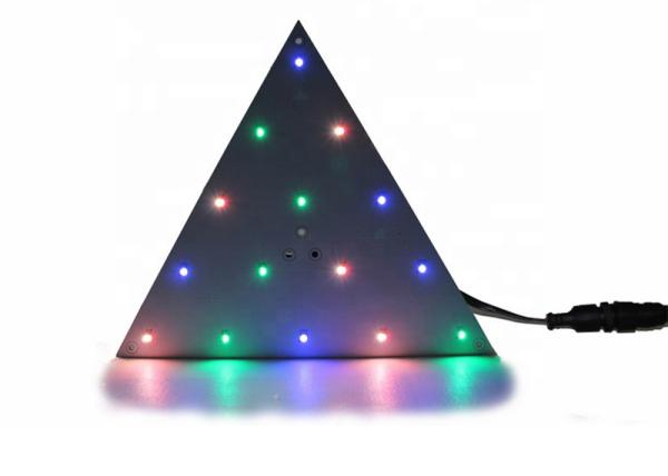 Quality Triangle Panel LED Pixel Lamp DMX512 SMD5050 RGB Panel Light For Decoration for sale