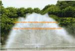 Flange Connection Water Fountain Nozzles , Water Screen Movie Nozzle
