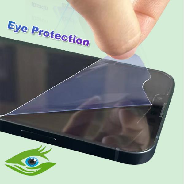 tpu 12*18 cm Soft Anti Blue Ray Hydrogel Film Screen Protector AAA Grade TPU ODM