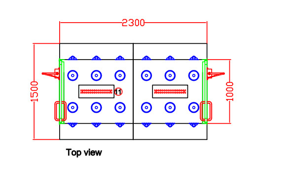 Large Single Leaf Swing Doors Stainless Steel Air Shower Room With Three Blowing