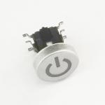 Illumination Tactile Switch,Durable 6 Pin Momentary Led light Push Button Switch