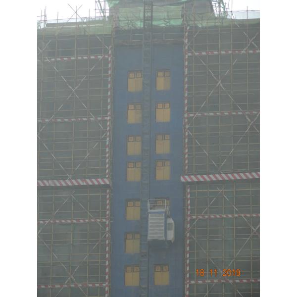 EN 12159 2012 2500KG Rack & Pinion Personnel Hoist System