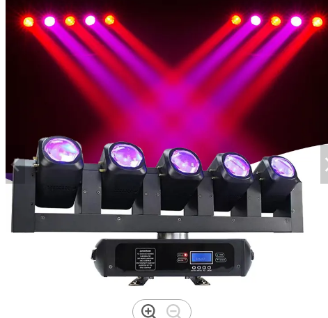 RGB/RGBW 5 Heads Fatter Scan Laser Light 300w TTL Modulation Mode