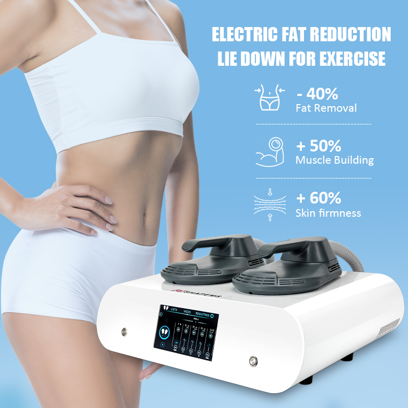 Butt Arm Muscle Sculpting Machine 2 Handles Tesla Ems RF For Tightening Skin Weight Loss