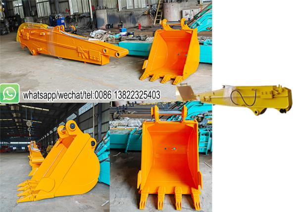 Quality Digging Mini Excavator Telescopic Boom For CAT HITACHI KOMATSU SANY for sale