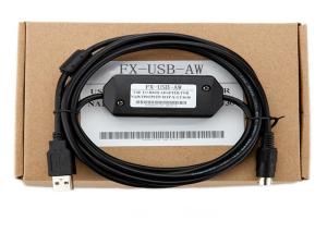 China FX-USB-AW PLC Programmable Logic Controller PLC programming cable to download wholesale