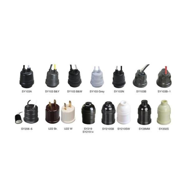 Plastic Waterproof Outdoor Lamp Holder Socket For lighting